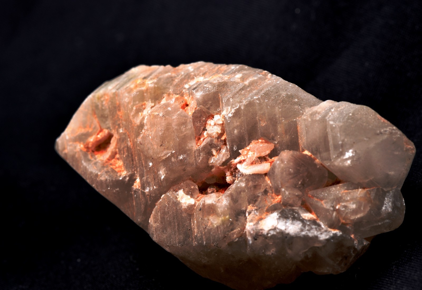 Himalayan golden Scalar ice quartz crystal nirvana d.t gwindel, rainbows#8200
