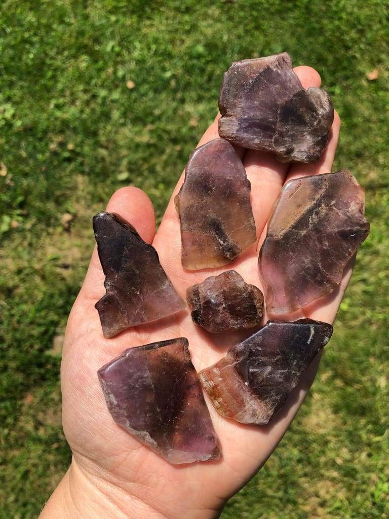 Super 7 Slab – Polished Crystal, Natural Super 7 from Brazil