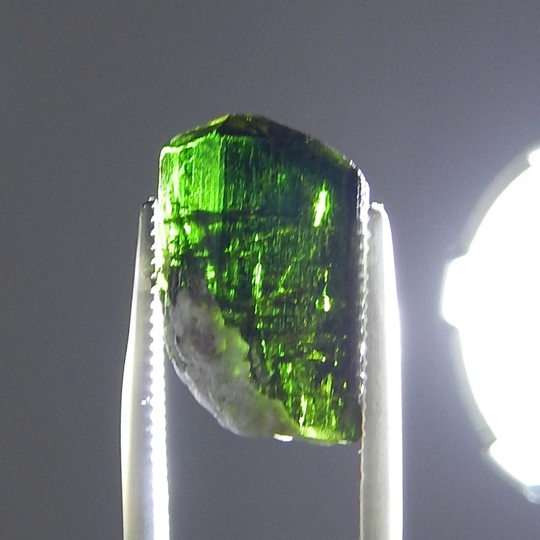 7ct Deep Green Epidote Rough Raw Spar Natural Earth Mined Unheated Facet Grade