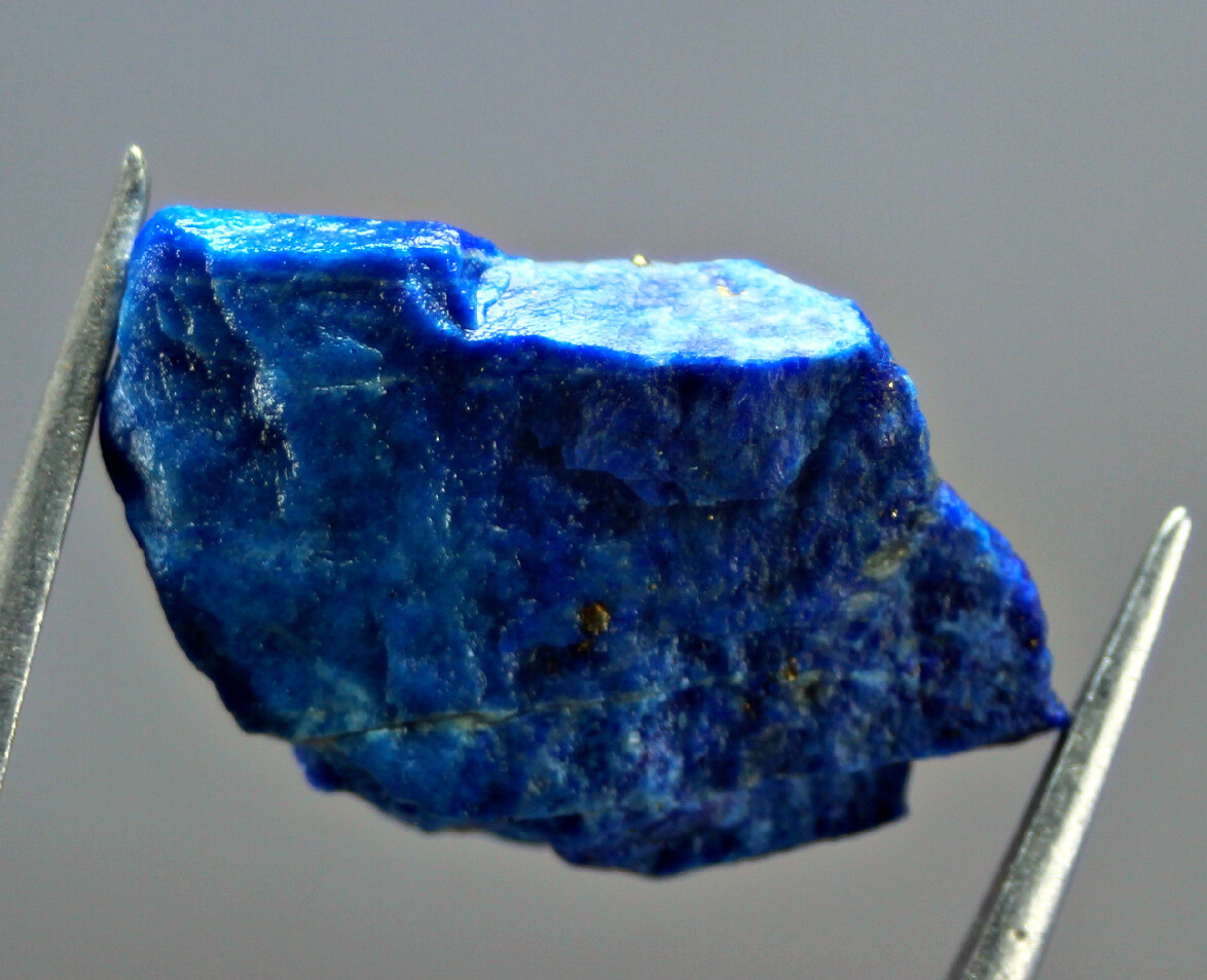 30.0 CT Blue Lazurite Combine Pyrite Crystal Specimen, Badakhshan Afghanistan