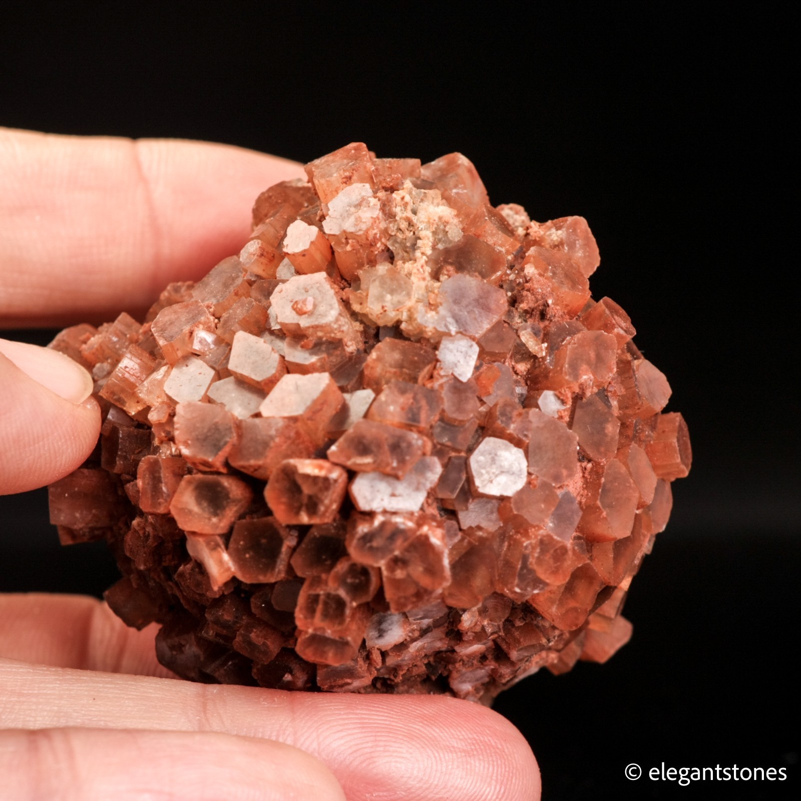 123g Natural Aragonite Cluster Crystal Mineral Specimen Display From Morocco