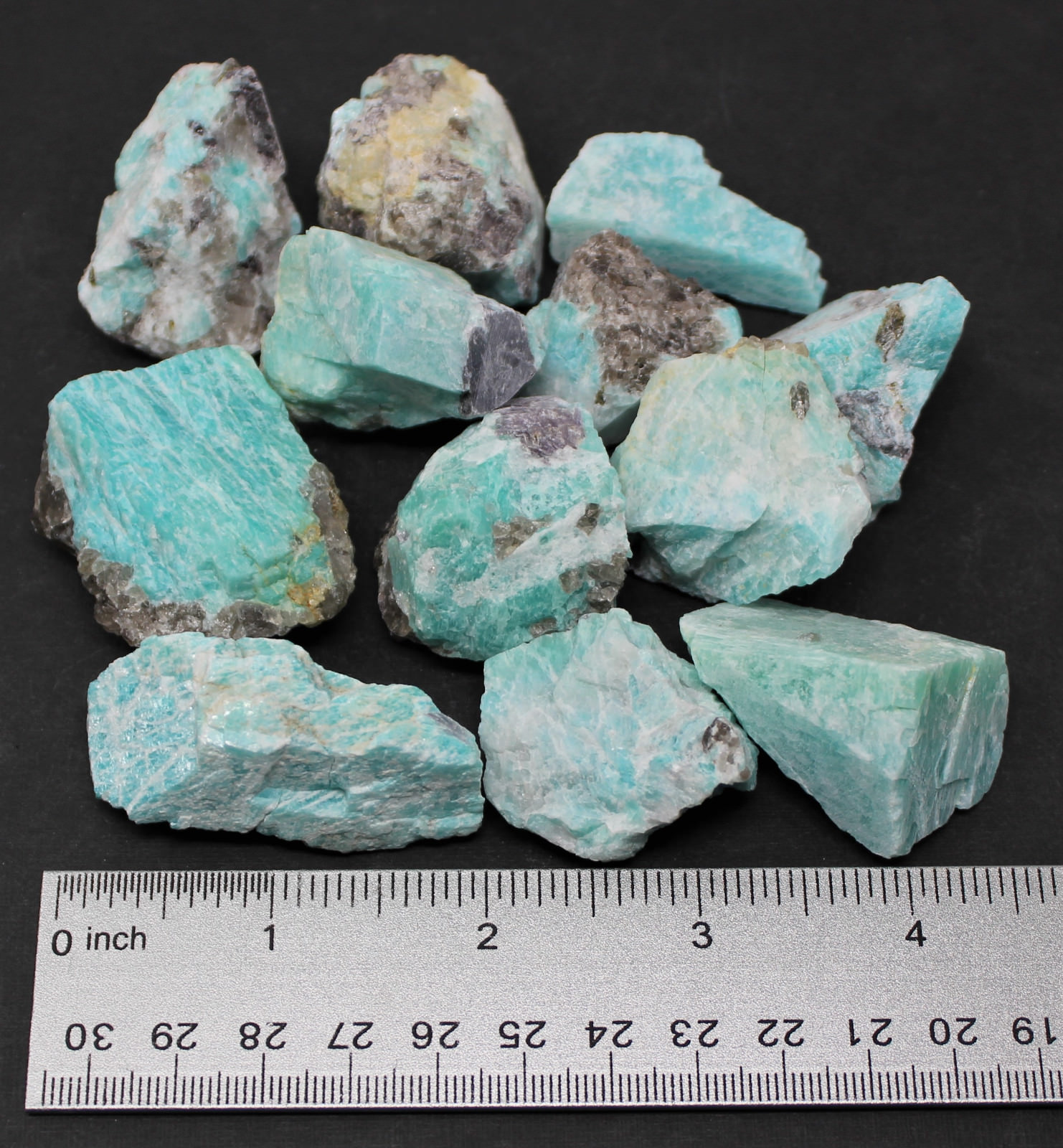 1 Rough Amazonite Crystal (Natural Raw, Crystal Healing, Gemstone)