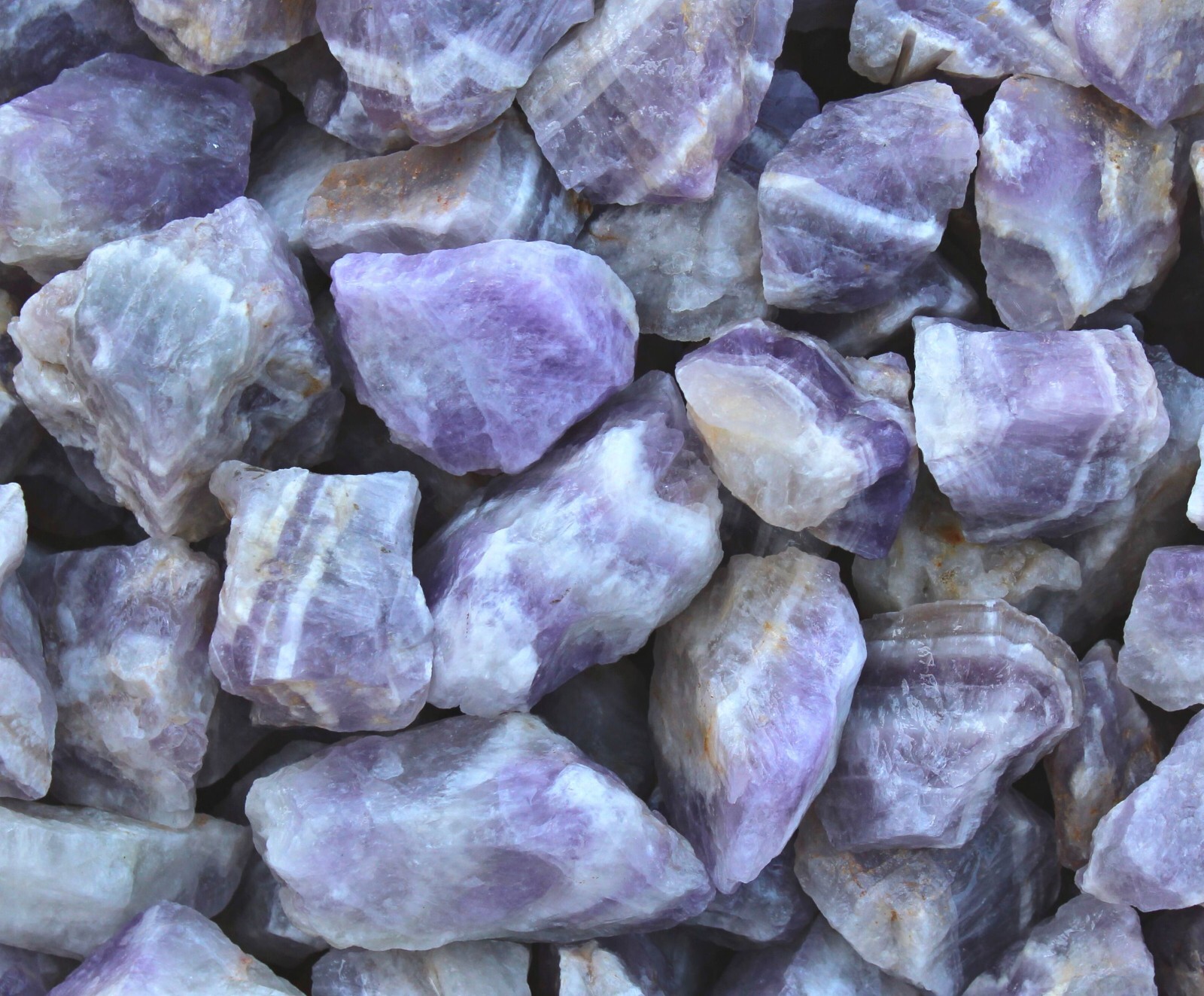 Amethyst from Madagascar – Large Rough Rocks for Tumbling – Bulk Wholesale 1LB