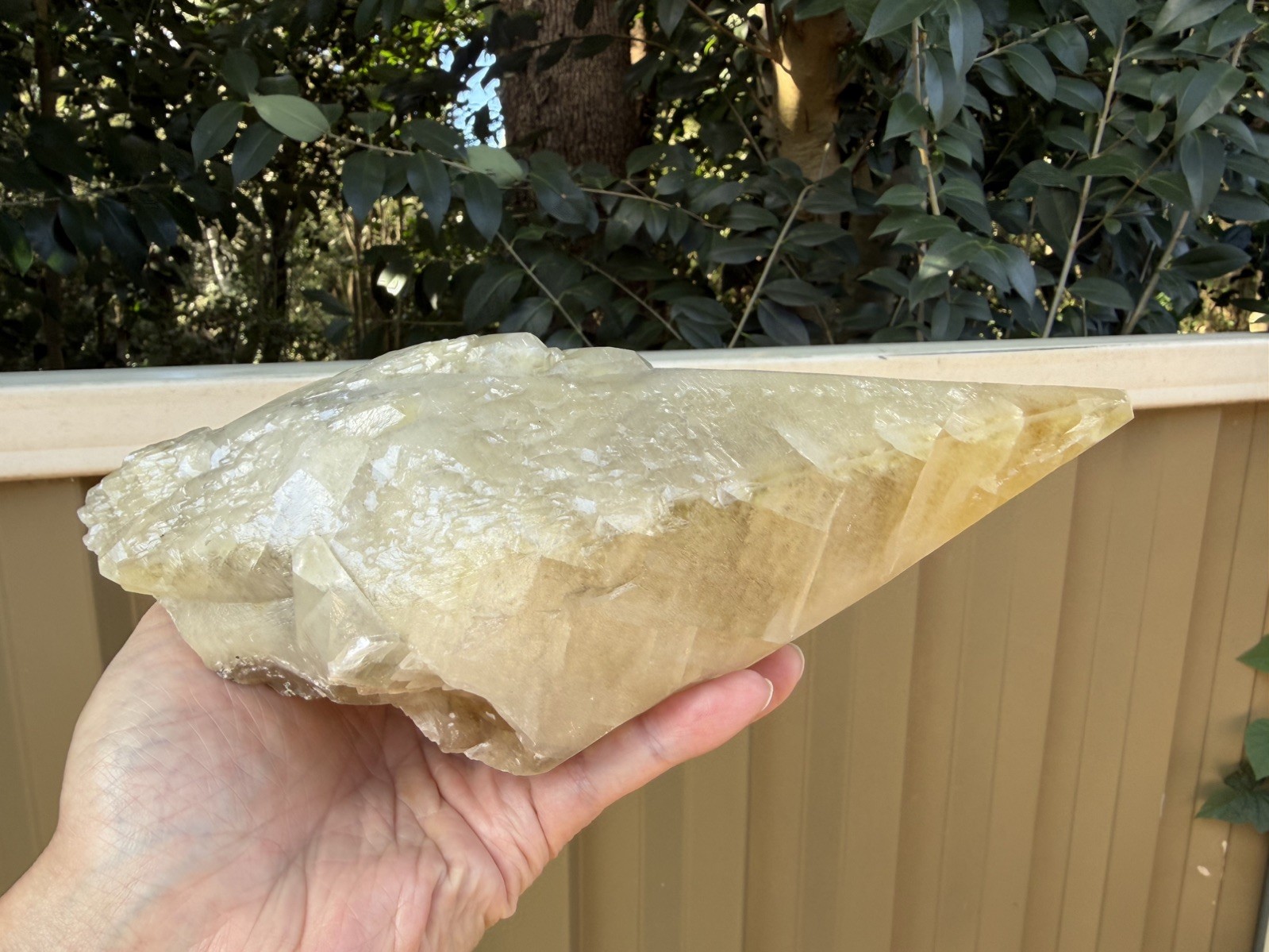 Calcite Massive Crystal Sweetwater Mine, Reynolds County Missouri USA 2.6kg Nice