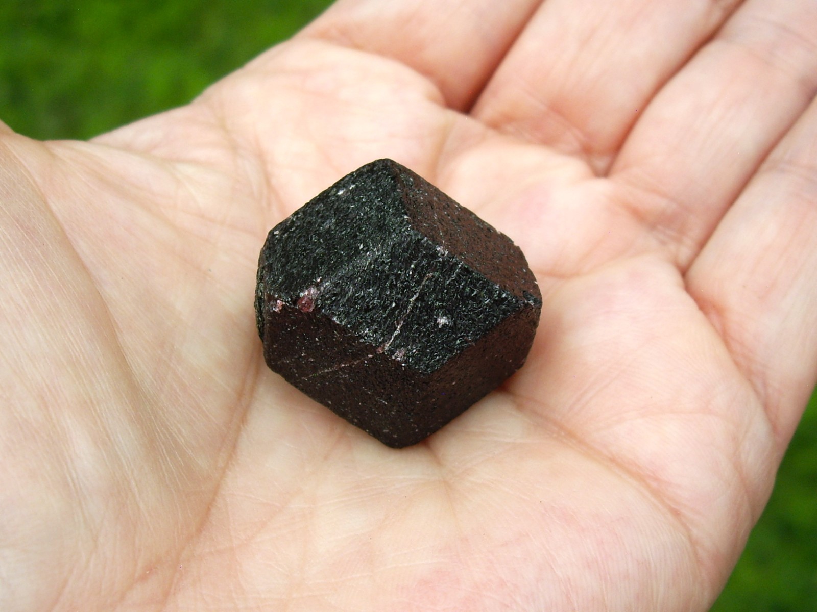 Deep Red Medium Large Garnet Crystal (Almandine ) 29.8g