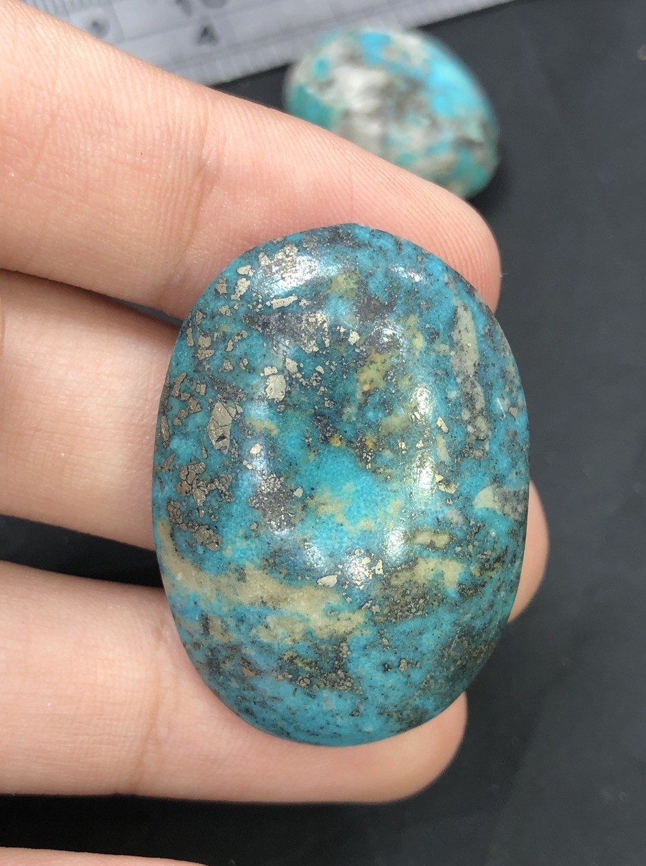 131 Carat Natural Feroza Turquoise Blue From Asia