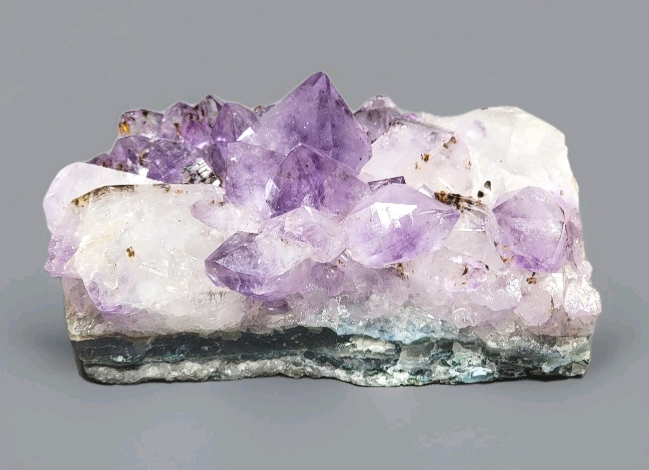 500g Natural Amethyst Geode Quartz Cluster Crystal Specimen Rock 1.14 lbs.