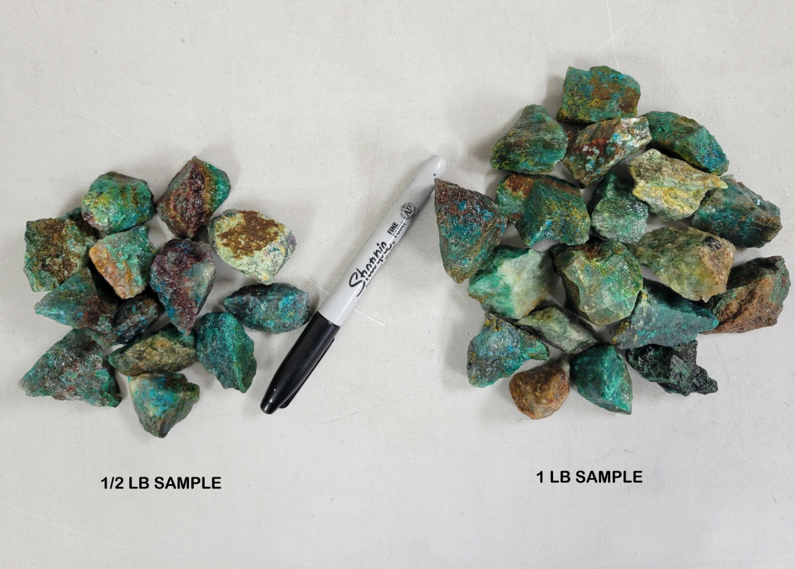 Rough Chrysocolla Crystals – Bulk Raw Gemstones – Healing Crystals from Brazil