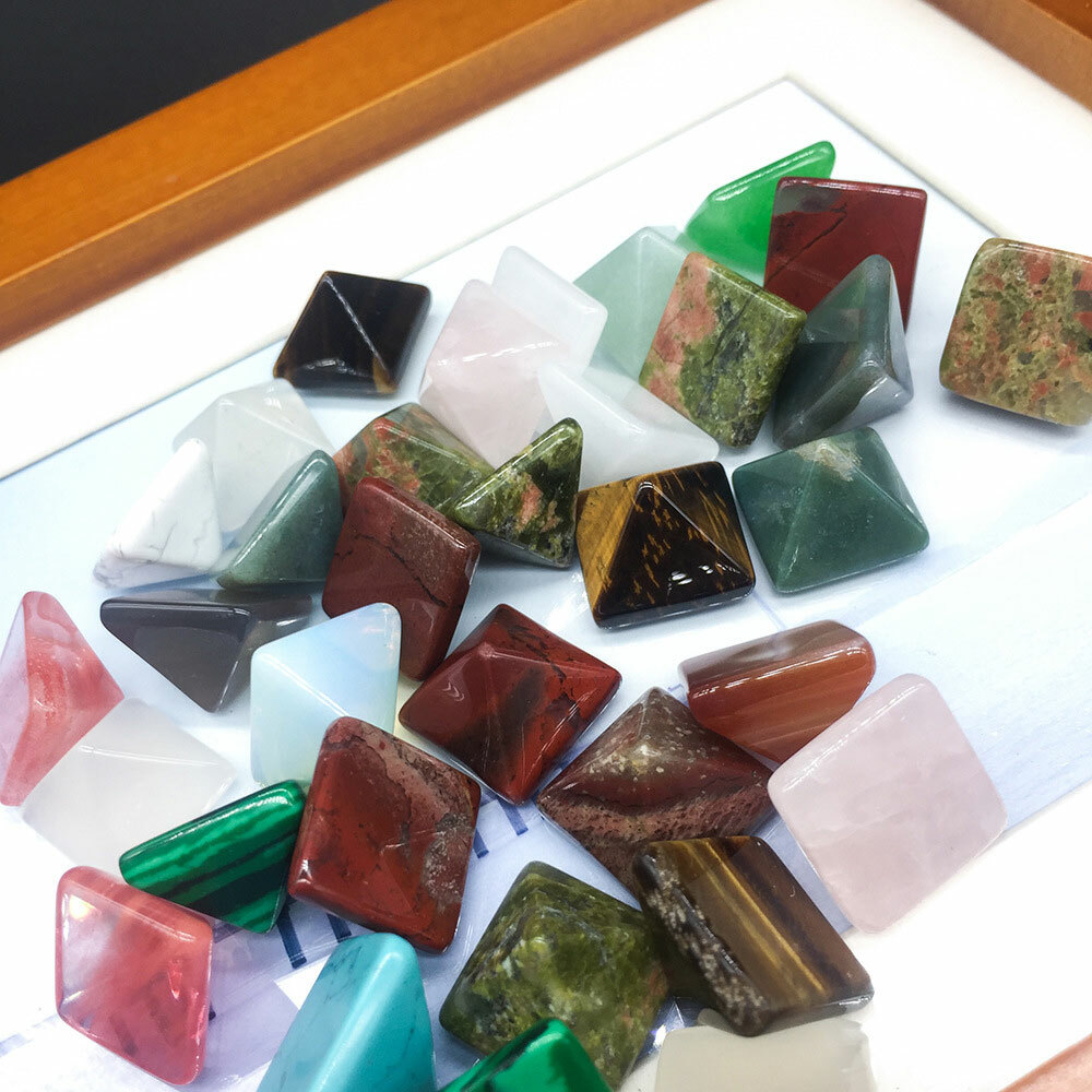 7/14/35Pcs Healing Crystal Natural Gemstone Reiki Chakra Collection Reiki Decors
