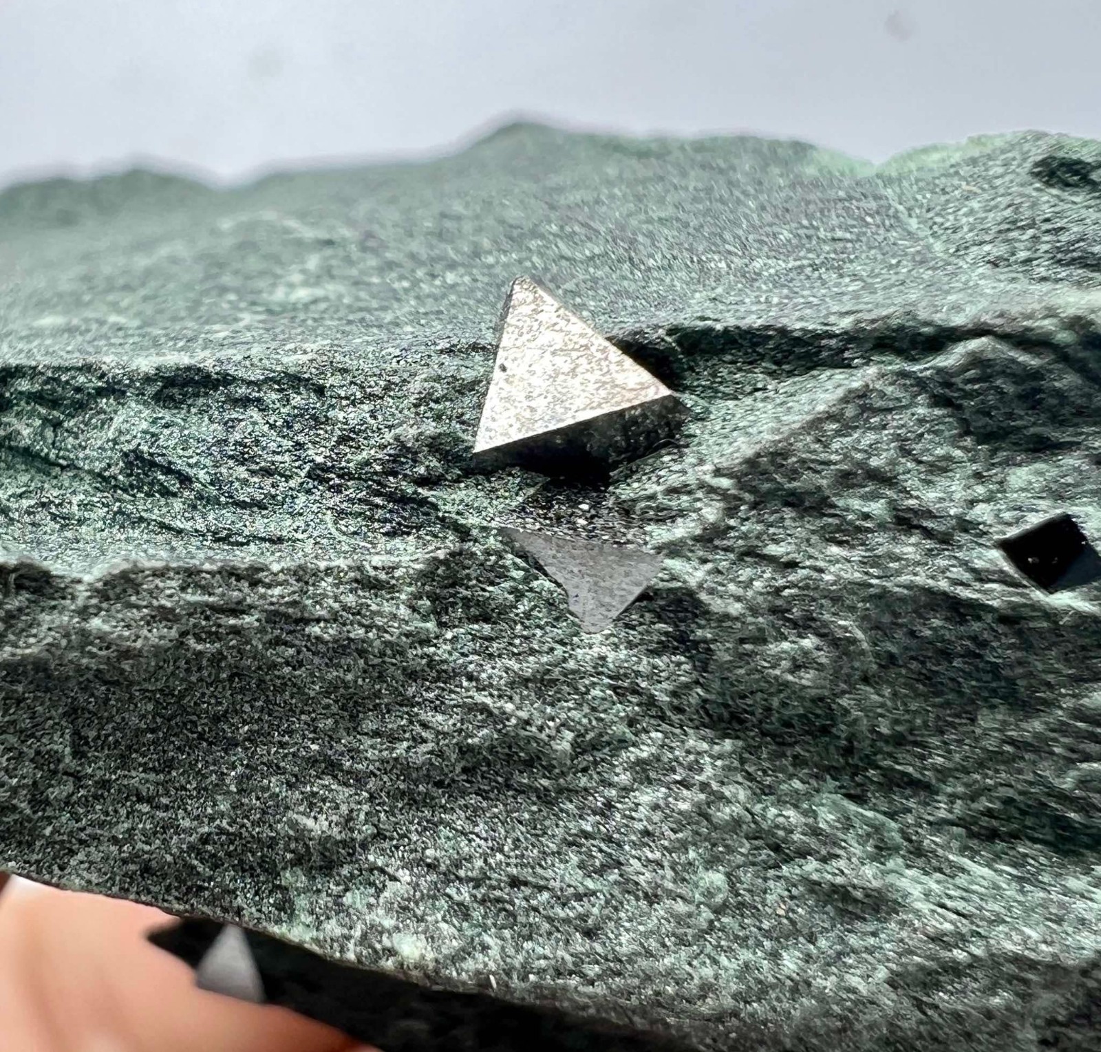 213 Gram Extremely Beautiful Magnetite Crystals On Matrix From Pakistan AS31