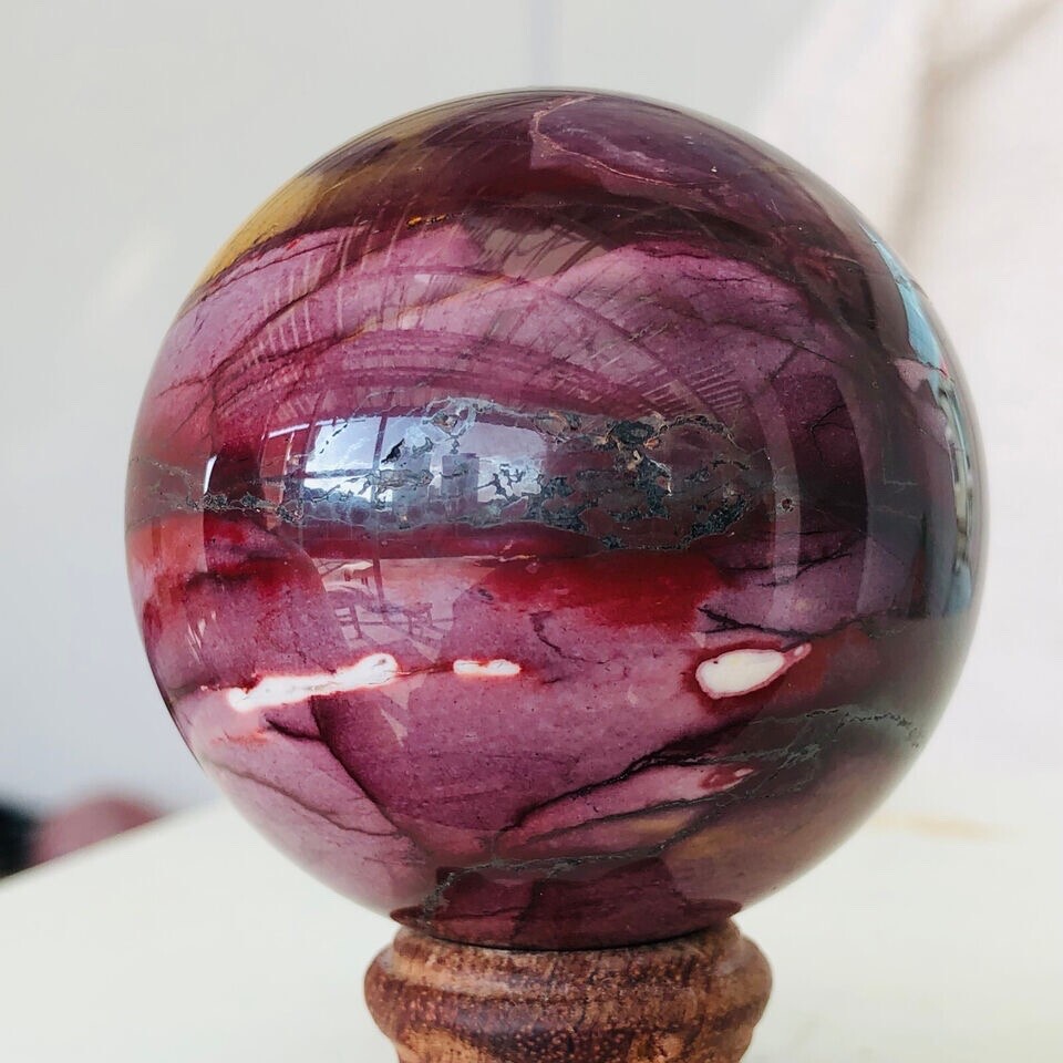 MOOKAITE SPHERE FASCINATING CLASSIC COLOURS NEW IDEAS AND ENTHUSIASM 60 MM 278 G