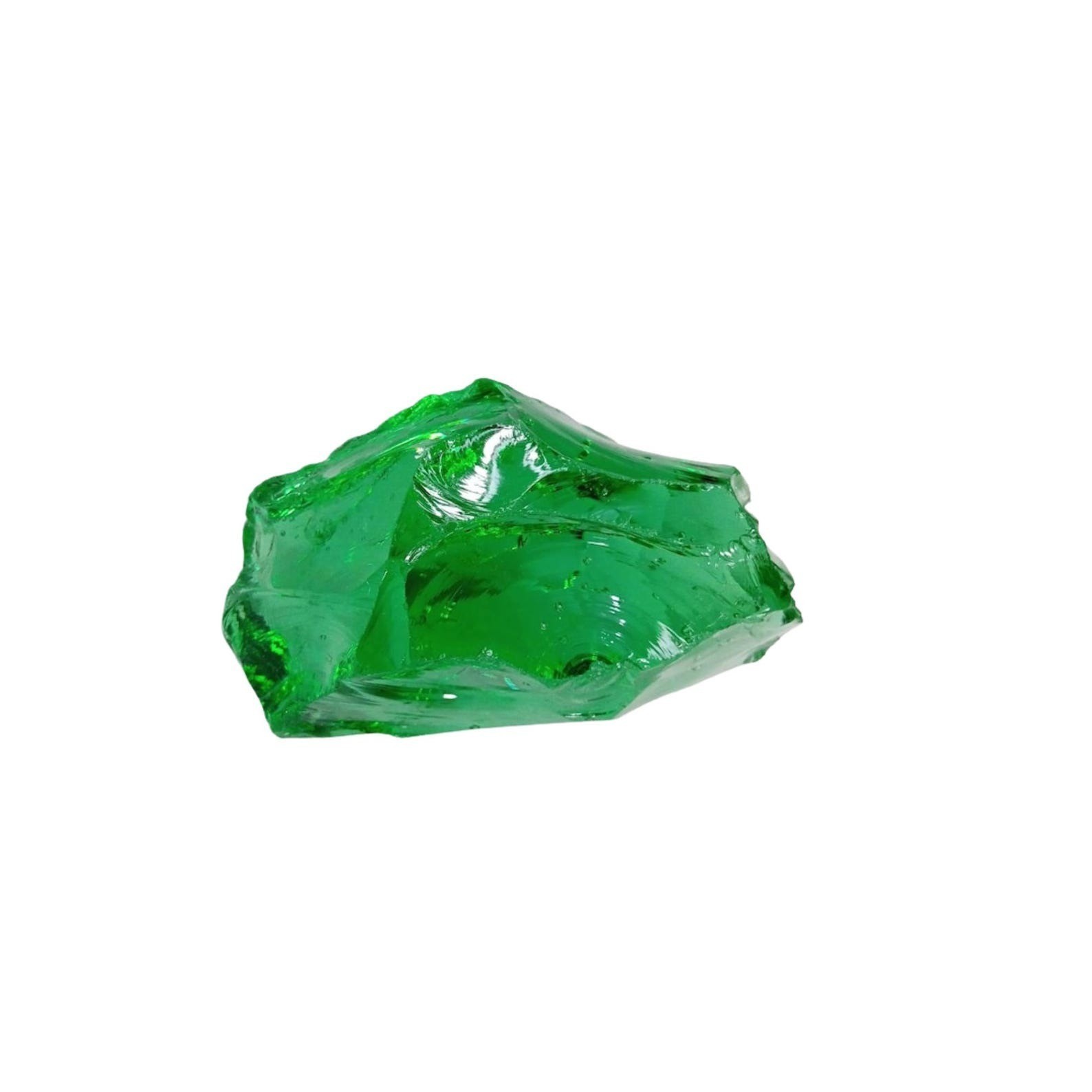 Elegant Green Andara Obsidian Raw Crystal 200‑300ct – Uncut Gemstone,