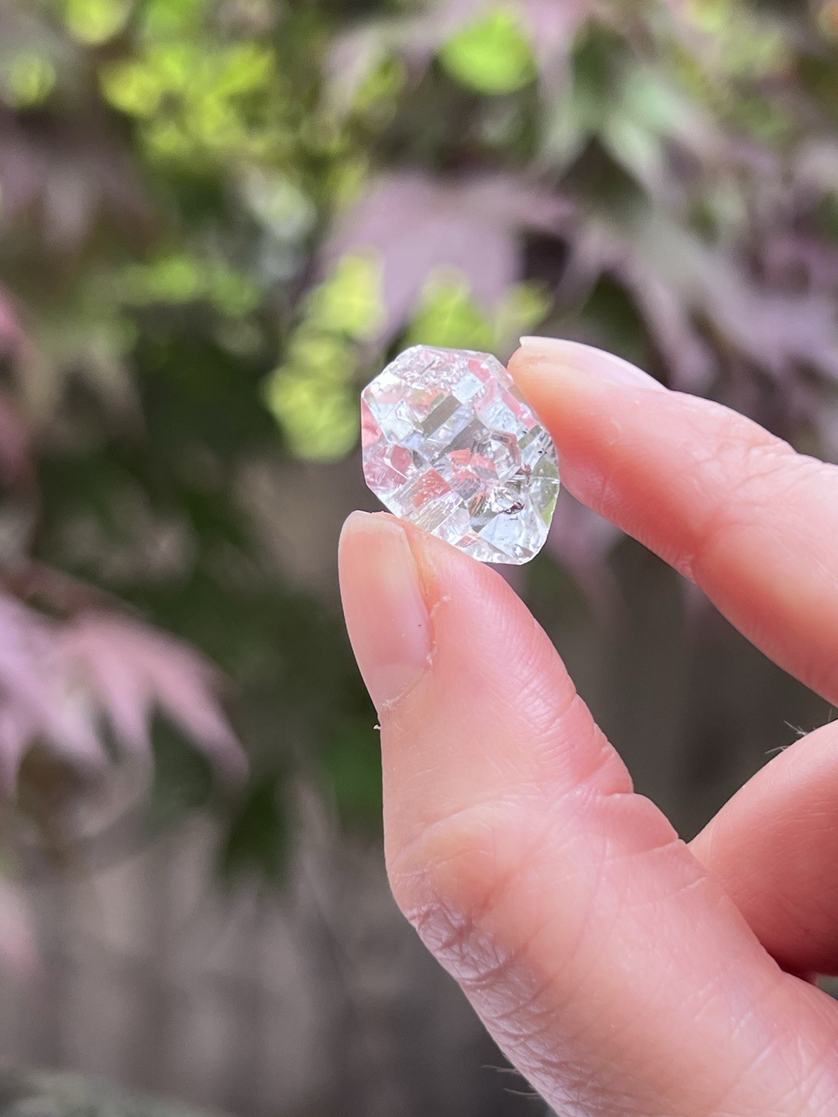 Herkimer Diamond Double Water Clear AAA+ Healing All Chakras 132 17.9 Carats