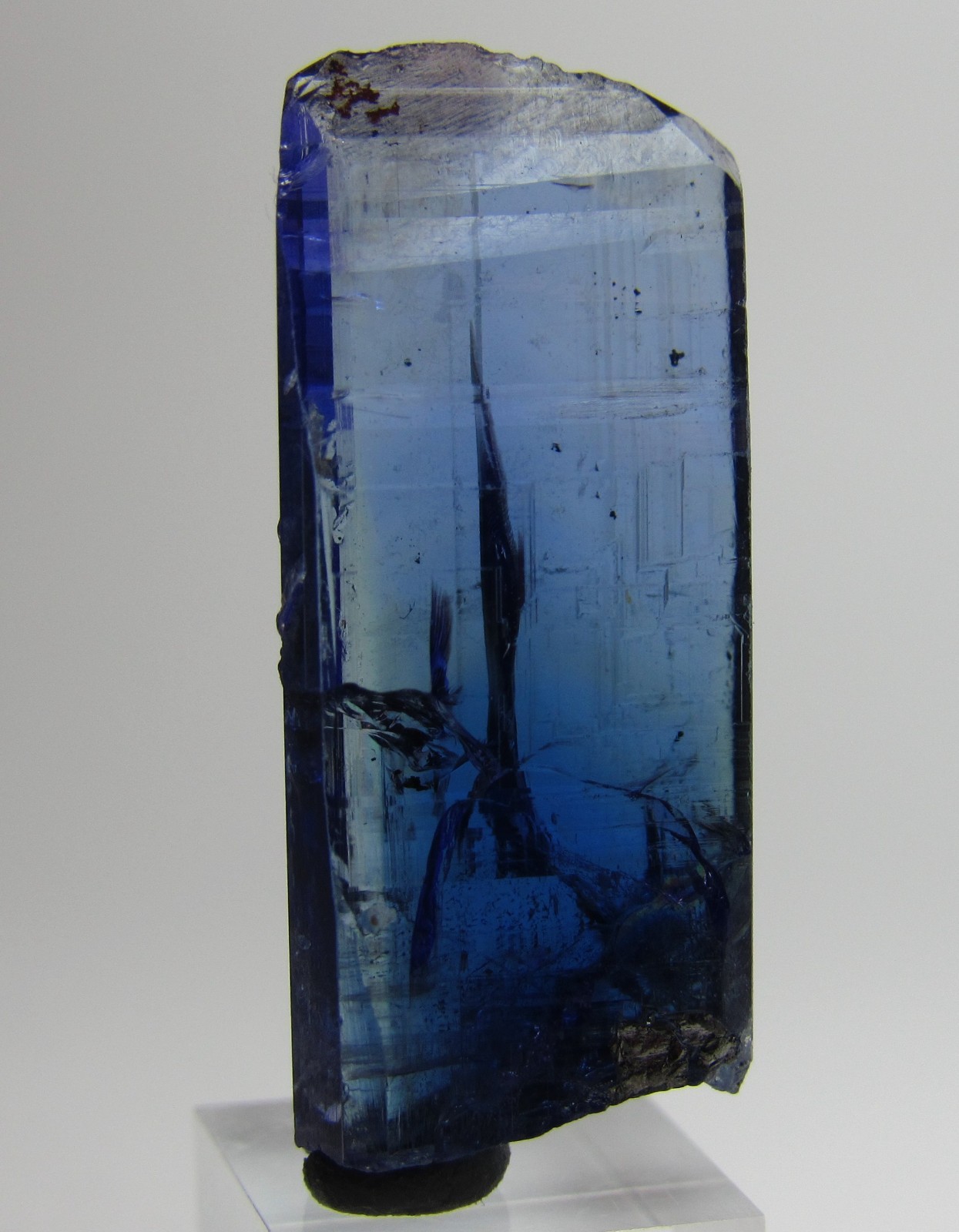 REMARKABLE CLARITY UNHEATED GEM TANZANITE CRYSTAL!!! TANZANIA
