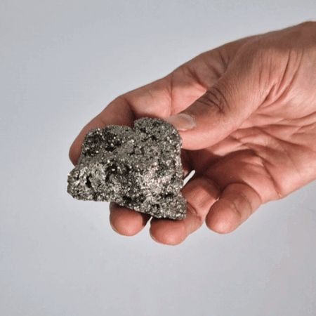 Peruvian Pyrite – First Grade Large Size (approx. 100-135gm 55-65mm)