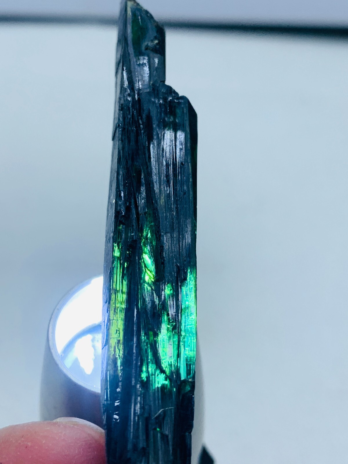 Raw Natural Vivianite Deep Green Crystal Rare Healing Specimen From Brazil 65ct