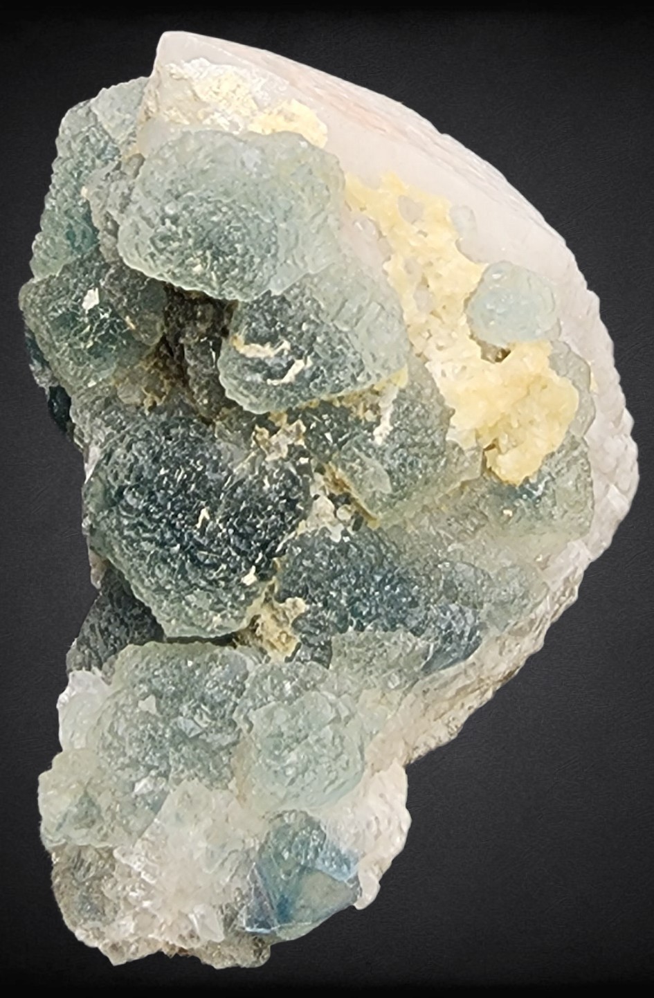 FLUORITE, QUARTZ – Huanggang, Inner Mongolia, China (Miniature-Sized)