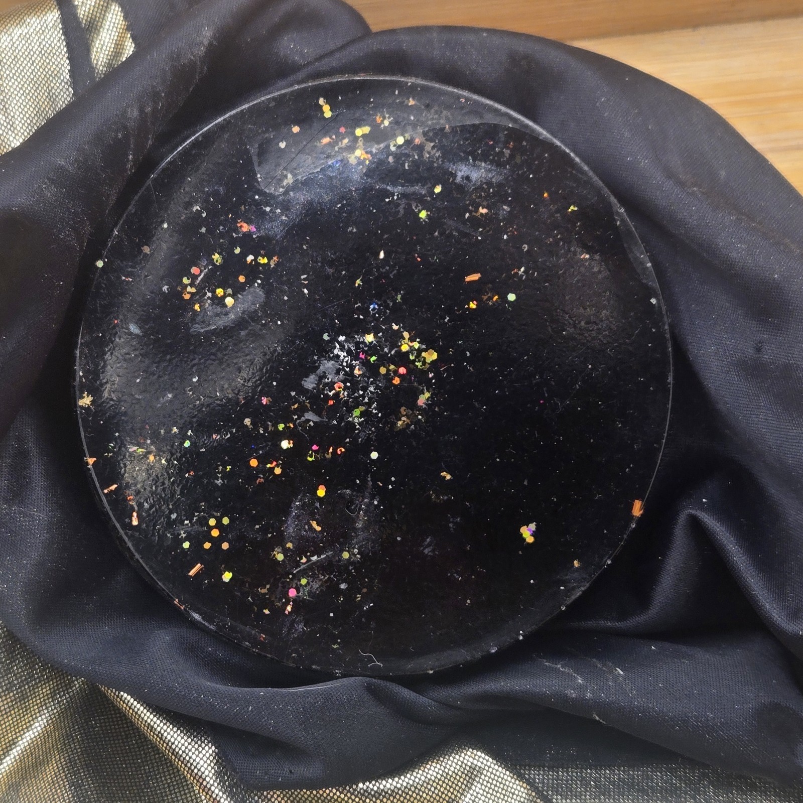 Orgonite Water Charging Coaster Energy Healing Chakra Balancing Plate Quartz