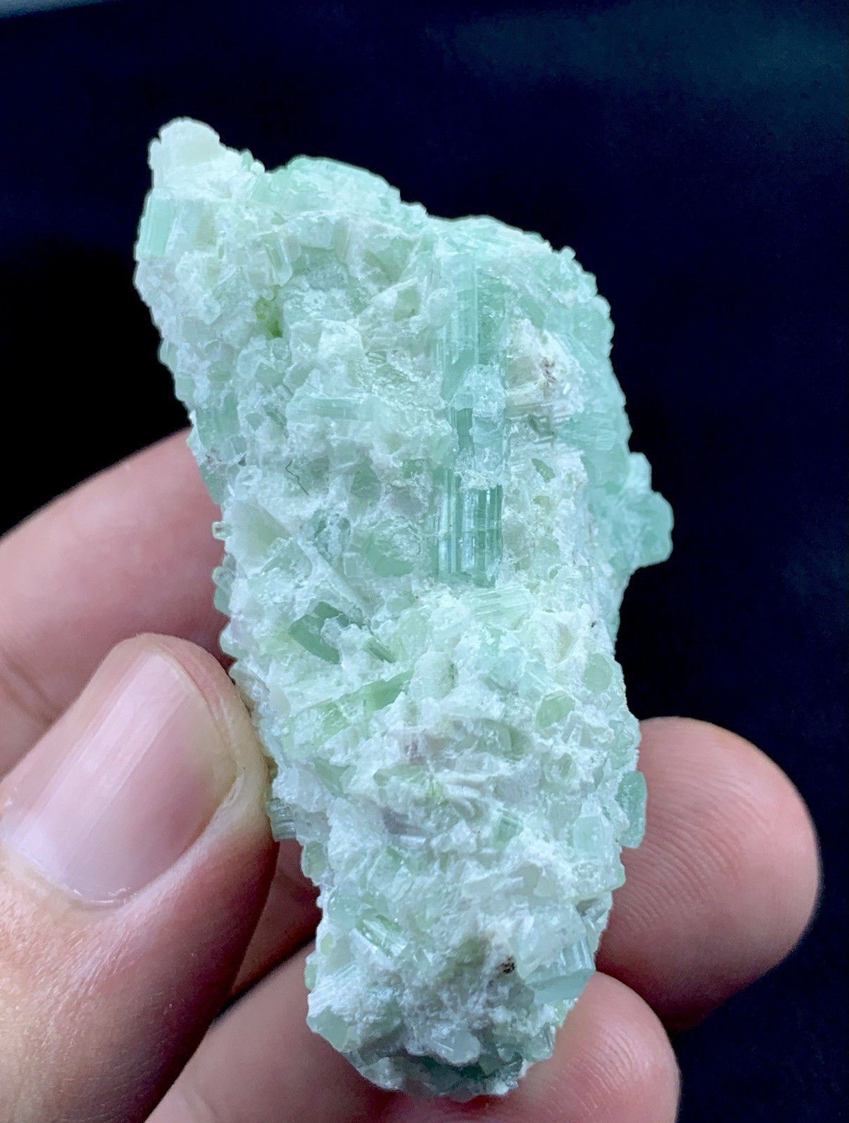 Natural Tourmaline Crystals Specimen From Afghanistan 50 Grams