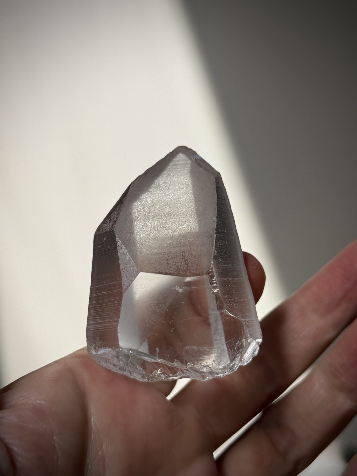 Lemurian Quartz Crystal Optical Quartz Self Healed Quartz Brazil Crystal