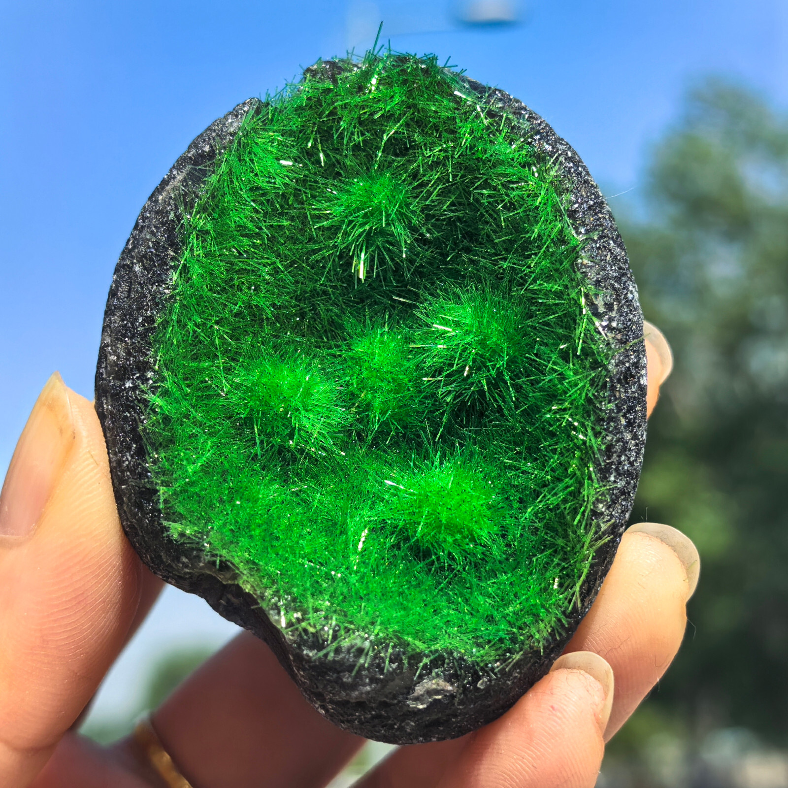 Meteorite Quartz Crystal Specimens Goethite green Copper Ore Clusters Gifts 1pc