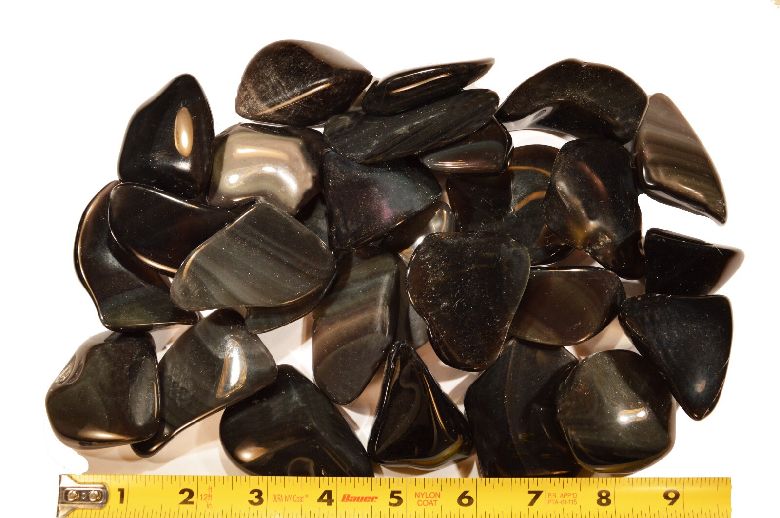 Rainbow Obsidian 1 1/2″ 1-2 Oz Healing Crystal Crown Chakra Metaphysical Stone