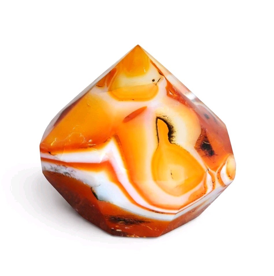 Polished Sardonyx Diamond Cut Shape Freeform 310g – USA