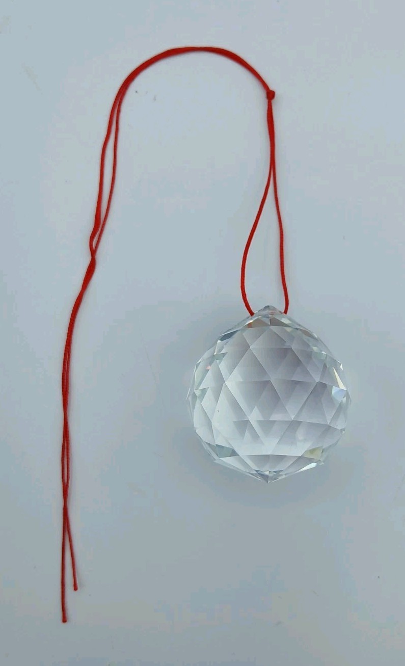 3 Pieces Amlong Crystal Clear Suncatcher Crystal Ball Prisms 30 40 50mm