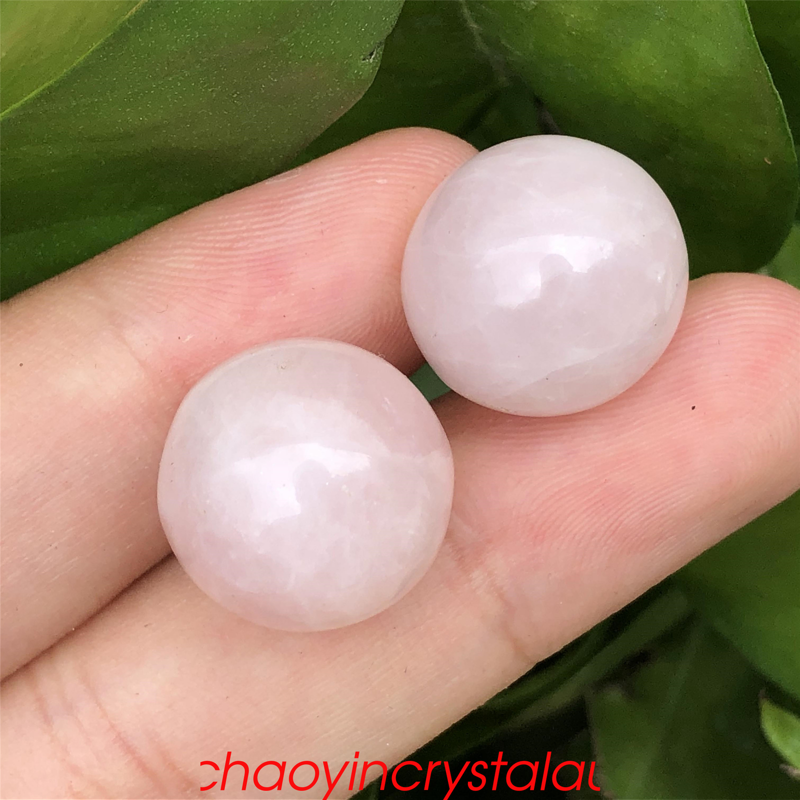 5pcs Natural rose quartz mini ball quartz crystal 16mm sphere gem decor healing