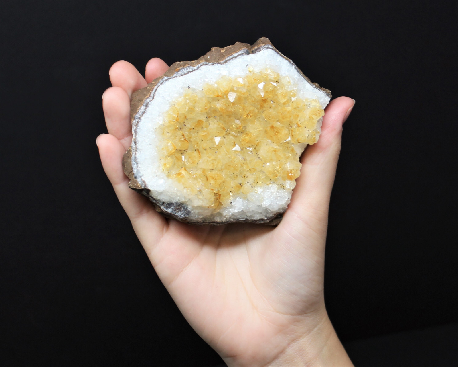 LARGE Clearance Citrine Crystal Clusters – ‘B’ Grade Cluster Druze – CRAZY CHEAP