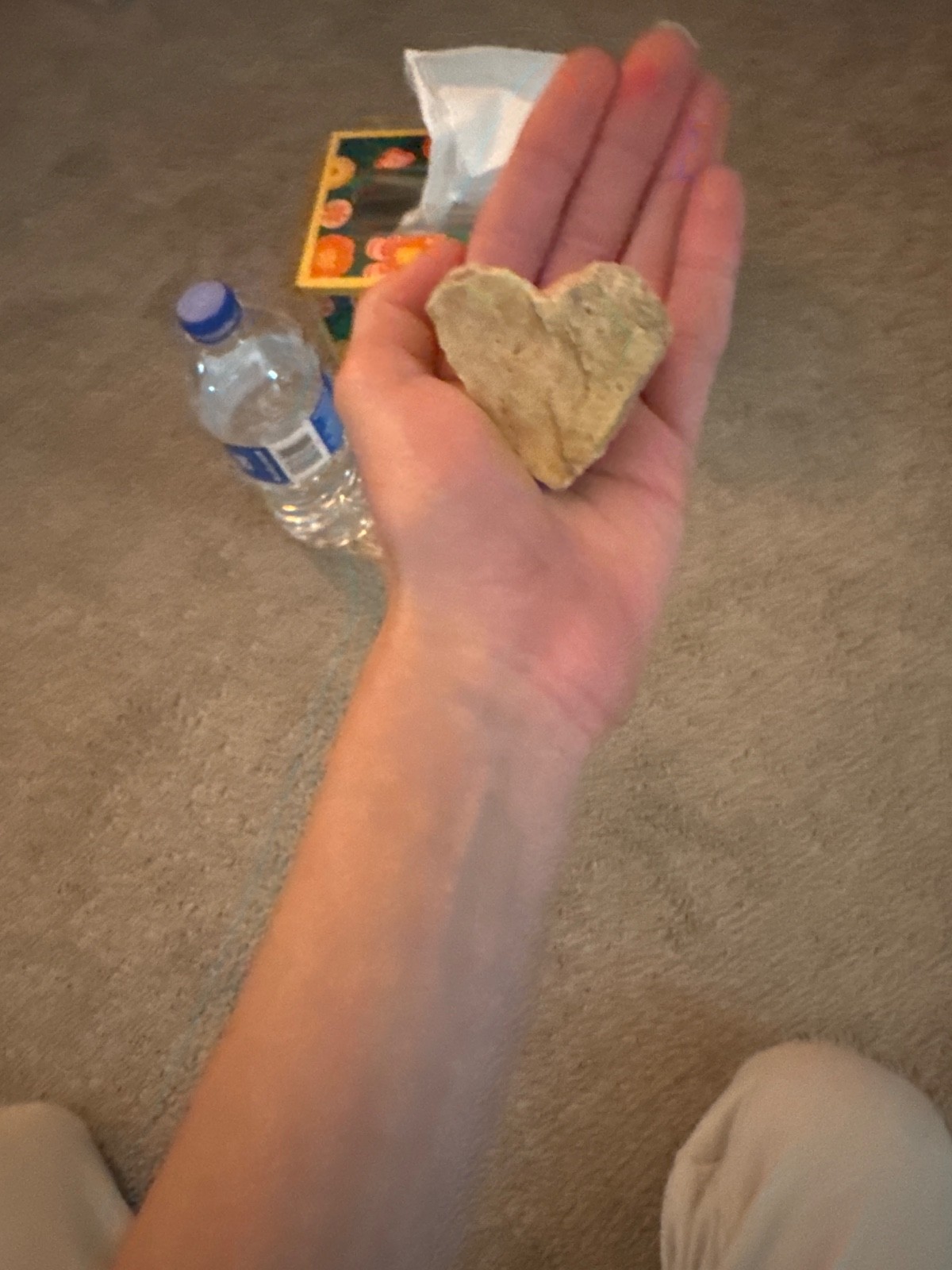 heart shaped rock natural