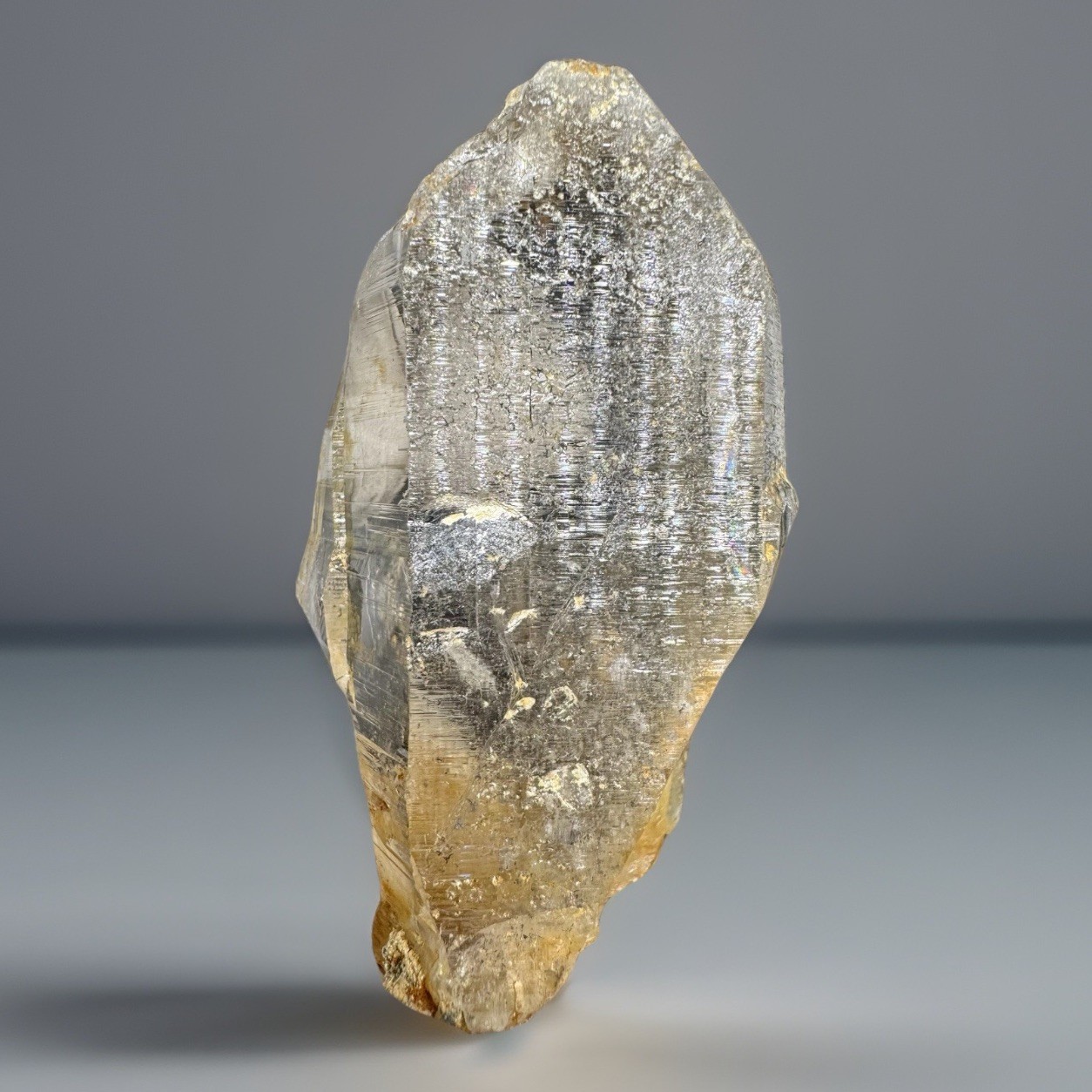 “Golden Comet” Ganesh Himalayan Quartz Secondary Growth Iron Oxide Nepal Crystal