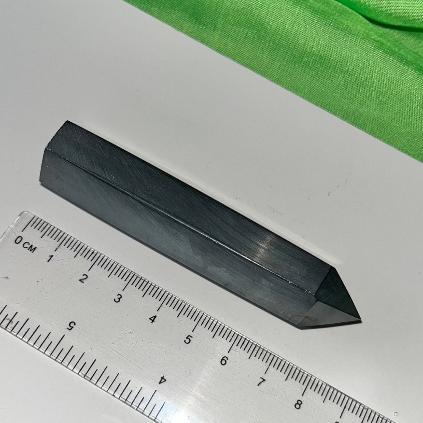 ✨🩶 Terahertz Tower Point Minerals crystal energy rare crystals A 46g 8cm