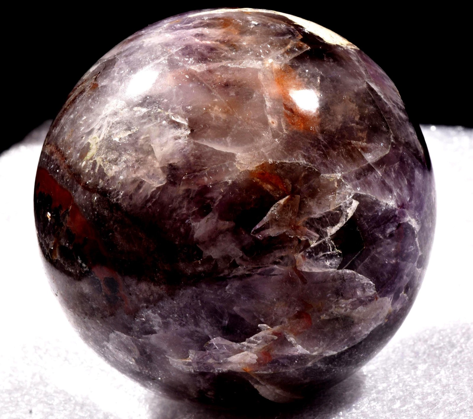 Super seven melody stone chevron sphere psychic spiritual elevation#1013