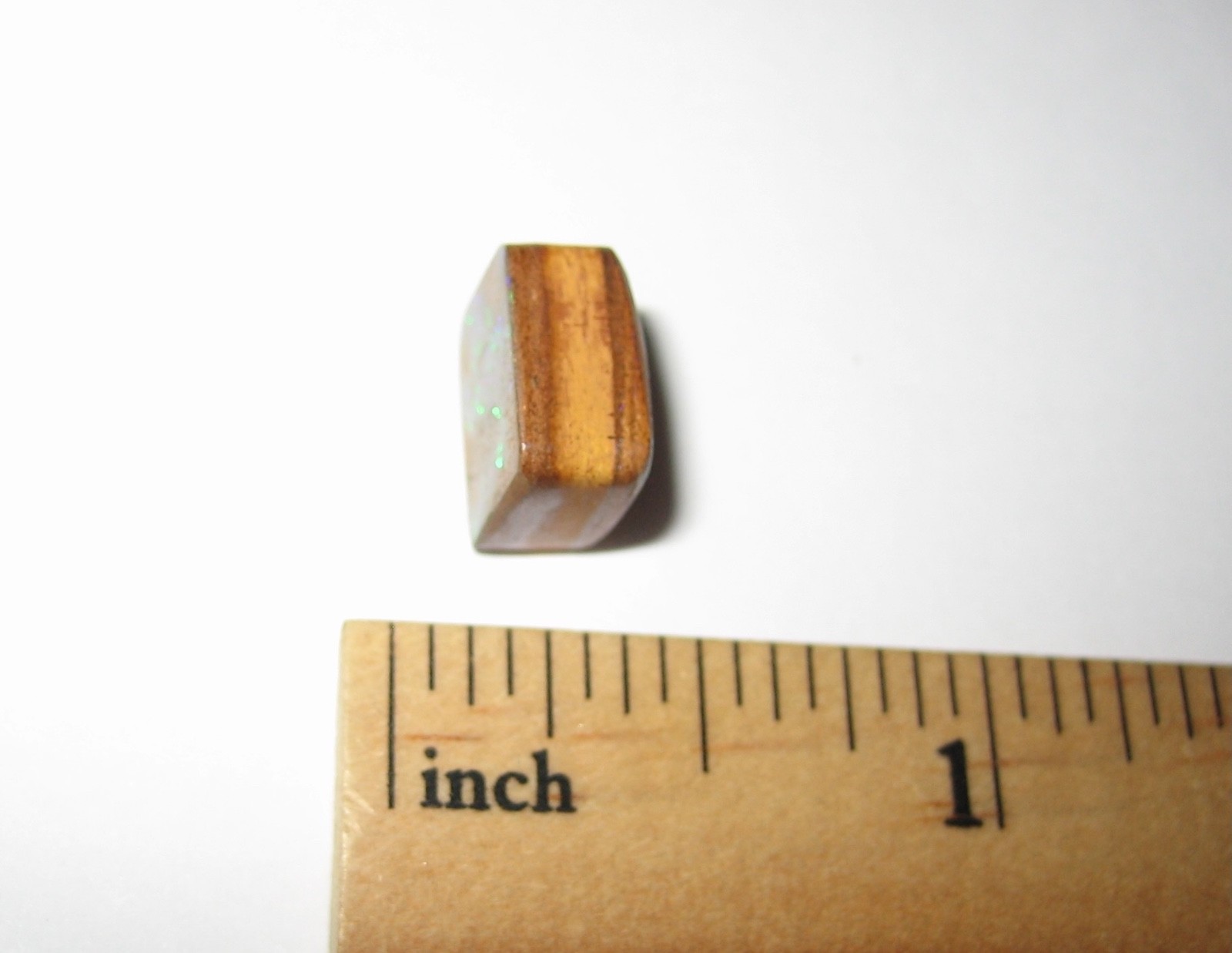 10mm x 10mm POLISHED BOULDER OPAL CRYSTAL STONE CABOCHON AUSTRALIA ~ 6.5cts *1