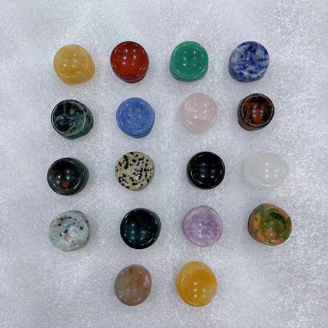 1pc Crystal Base Display Sphere Egg Support Ball Stand Holder Natural Stone Home