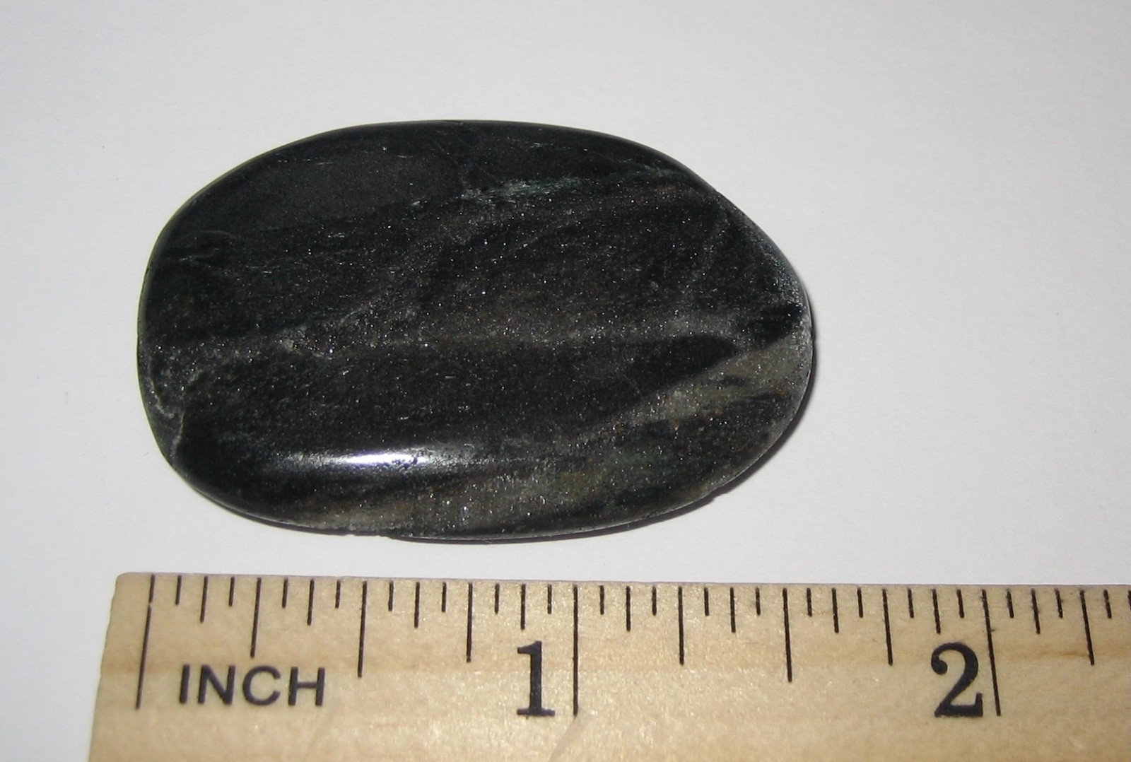 1.6″ TUMBLED POLISHED ‘ISUA STONE’ (OLDEST STONE) MINERAL GREENLAND 17.3grams *1