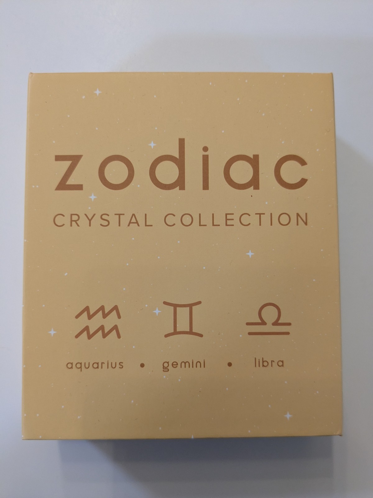 Zodiac Crystal Collection (Air) Of 6 Stones With Carrying Bag by Shoppe Geo Gift