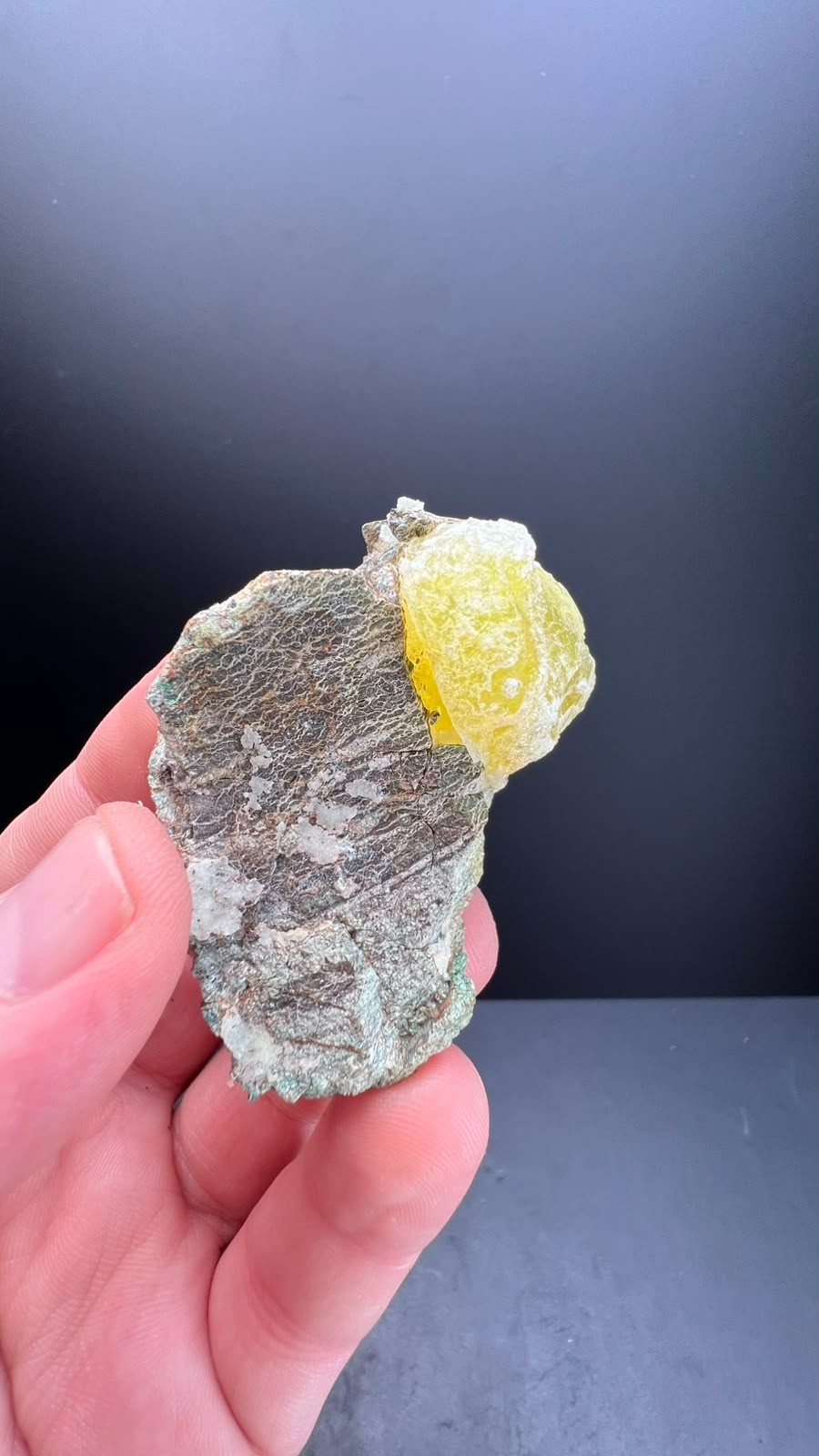 Natural Brucite on Matrix from Pakistan, 37g Fine Mineral Specimen, 5.5 cm