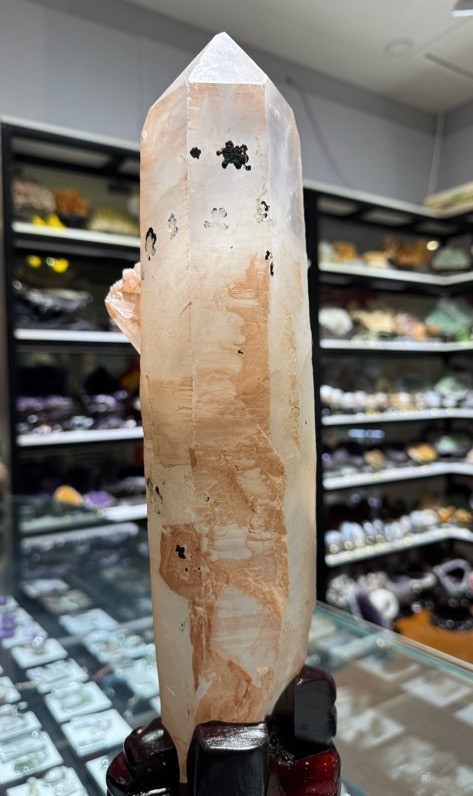 AAA Collector-Grade Natural Clear Quartz Obelisk Tower reiki healing 8.2LB