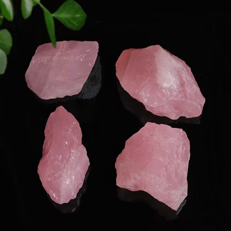 3-5cm Rose Quartz Raw Rough Stone Chunks Healing Reiki Energy Crystal Gifts 1PCS
