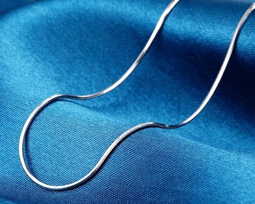 45cm 18″ 999 Solid Sterling Silver Chain, Amazing gift for mom, wife,….