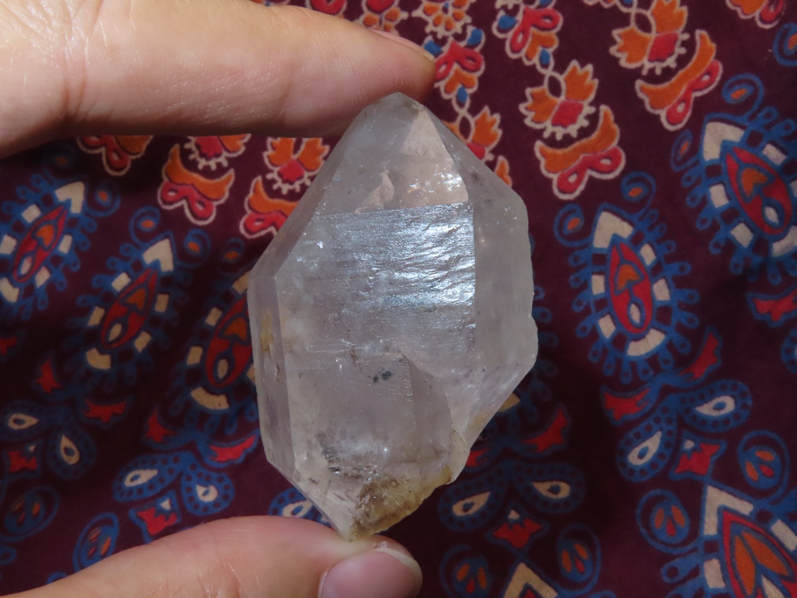Nepal Himalayan Natural Raw Quartz Crystal Point Healing Crystal Wand (u1)
