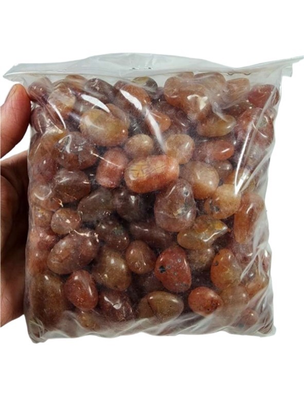 Carnelian Agate Polished Stone Lot Madagascar 2.2lbs (1 Kilo).
