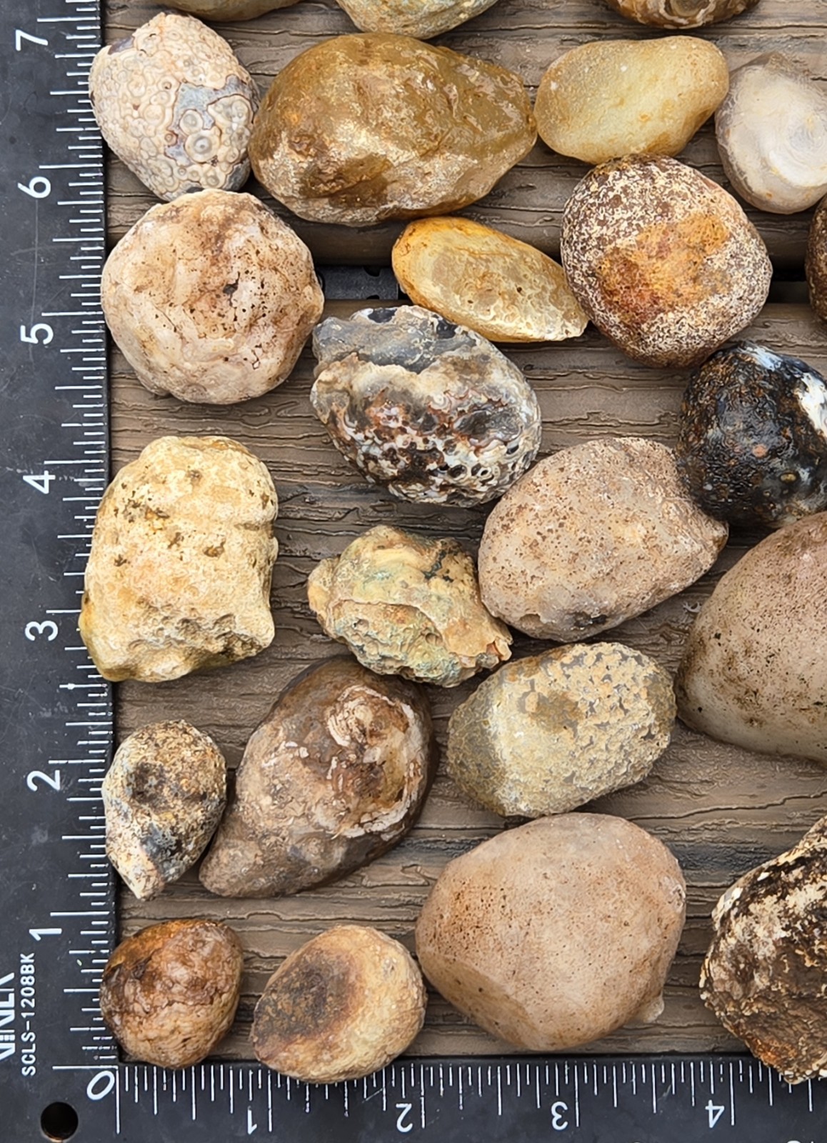 Oco Agate Geodes Whole – Mine Run Rough – 1 Pound Lb – Mostly Solid Agate