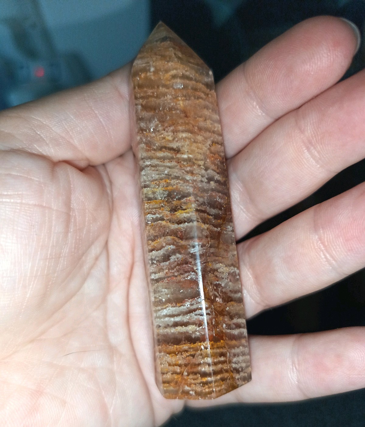 Garden Quartz (1000 Layer) Crystal Tower 8-9cm