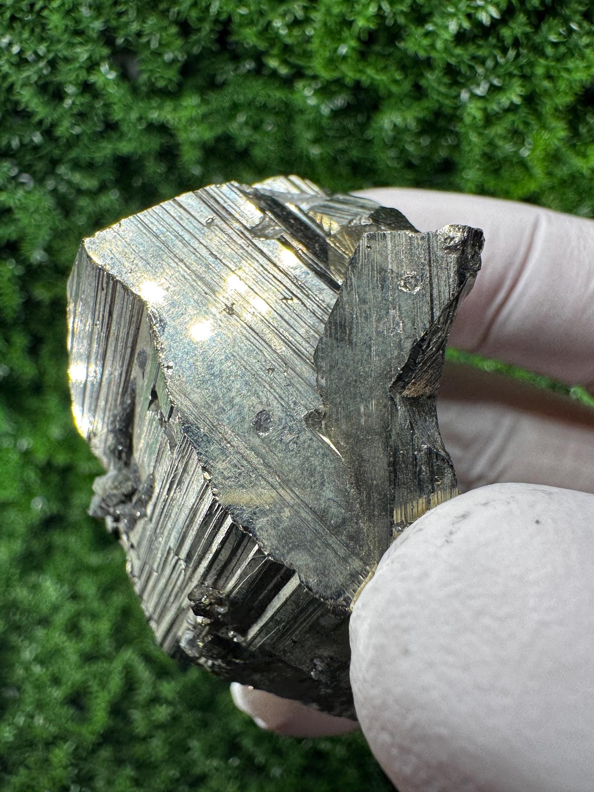 BIG PYRITE CUBE, well preserved specimen! / N92