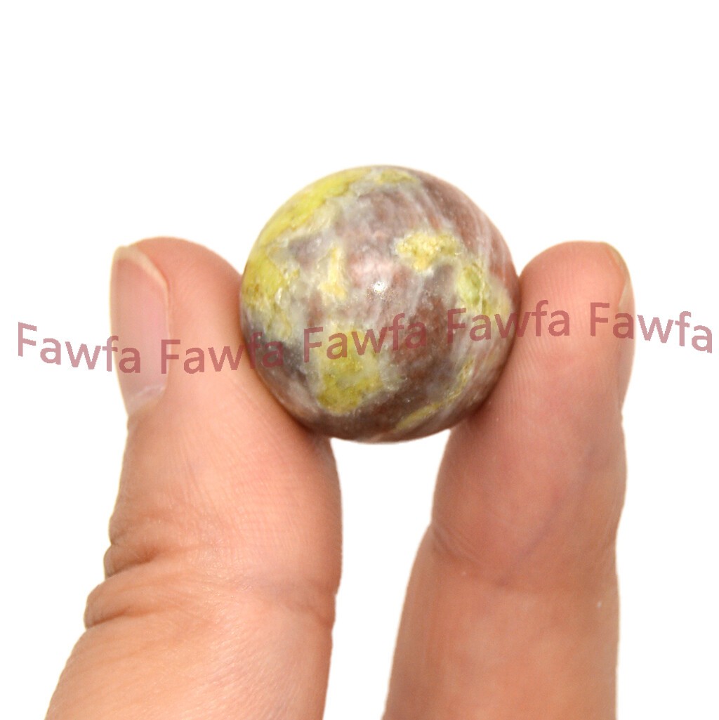 20mm Solid Gemstone Polished Rocks Minerals Crystal Healing Orb Ball Sphere
