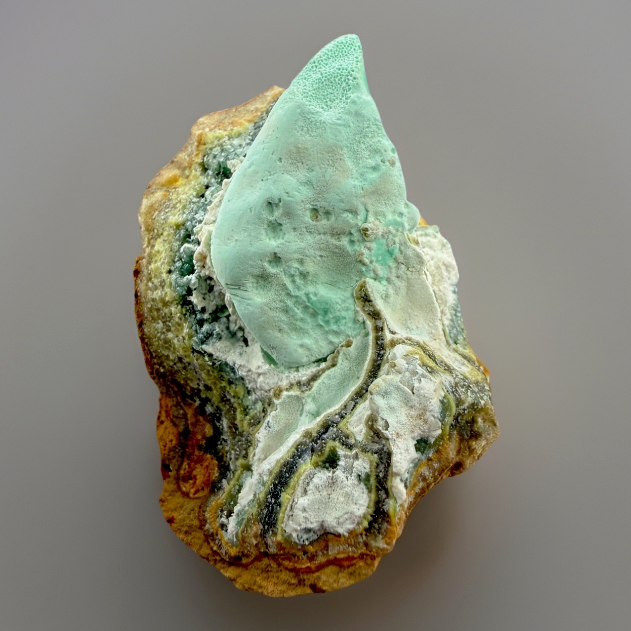 Variscite Nodule : Little Green Monster Clay Canyon . Fairfield Co., Utah 🇺🇸