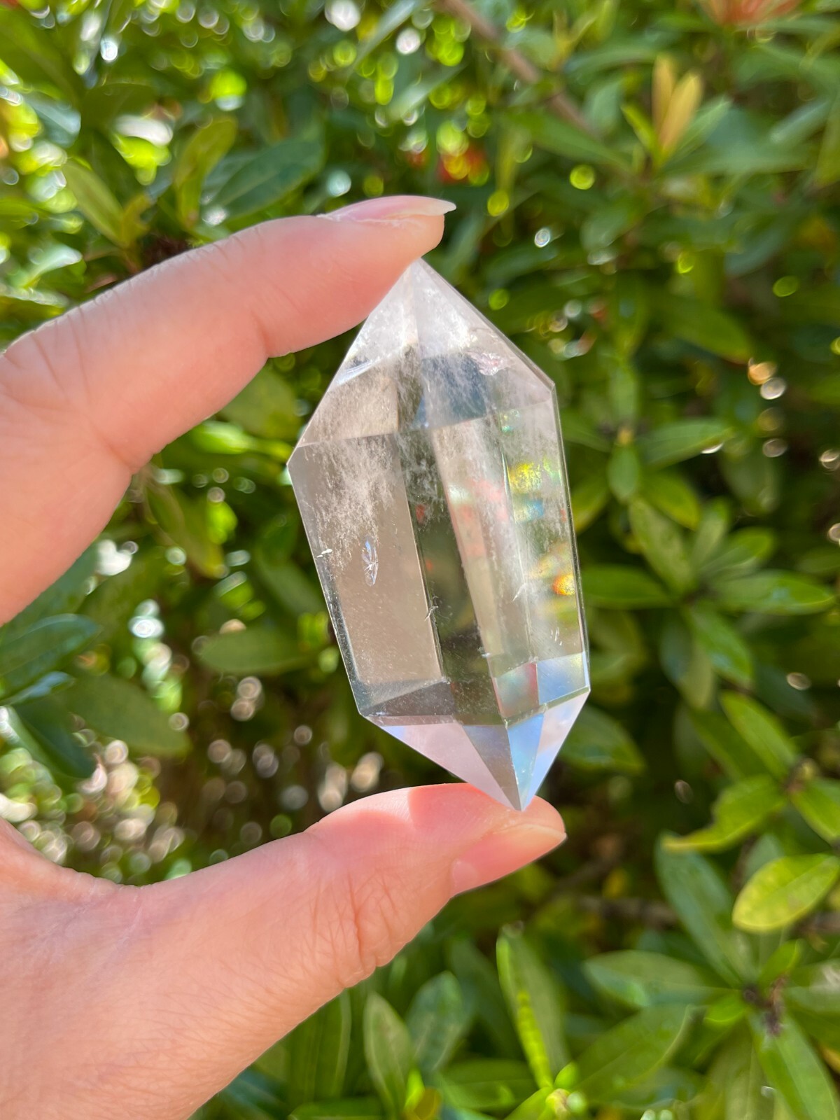 Premium Clear Quartz Six-Sided Fully Polished Double Terminated Points, Bulk Lot